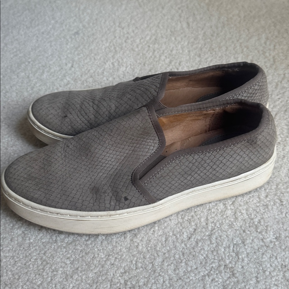 Slip-On Sneakers - Brown